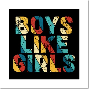 Retro Color - Boys like girls Posters and Art